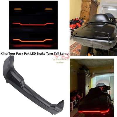 LED Brake/Turn/Tail Lamp Light Kit Fit For Harley Tour-Pak King Tour Pack 14-23