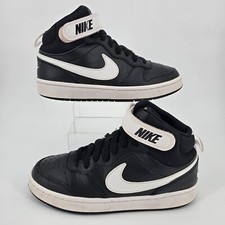 Nike Court Borough Mid 2 GS Shoe Youth 5.5 Black Basketball Sneakers CD7782-010