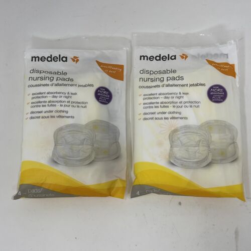 Lot of 2 Medela Disposable Nursing Pads 8 Total Sealed Packages 89982 - Picture 1 of 3
