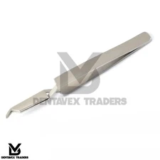 Dental Bracket Holding Tweezer Orthodontic Placing Reverse Action Direct Bonding