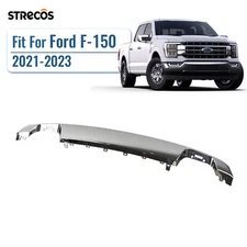 Front Lower Bumper Molding Trim Valance Chrome For 2021 2022 2023 Ford F-150