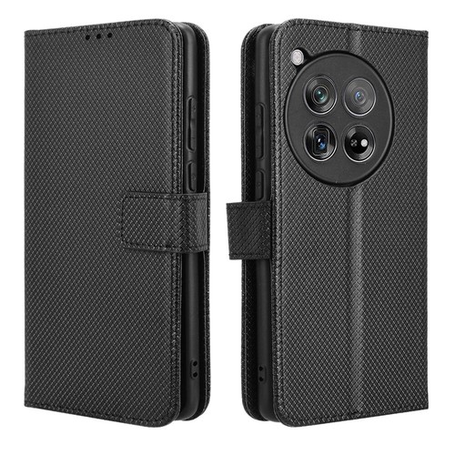 For OnePlus 12, Luxury Flip Leather Anti-slip Cover Wallet Stand Soft TPU Case - 第 22/27 張圖片