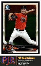 2018 Bowman Chrome #BCP107 D.L. Hall Baltimore Orioles  BUY 4 - 35% OFF