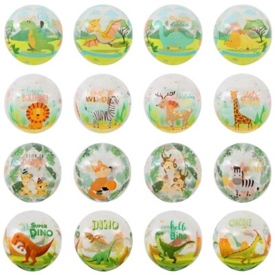 22 Zoll 4D Orbz Tier Safari Dschungel Thema Happy Birthday Ballons Kinder Blase Bobo