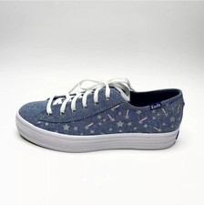 Keds X Sunny Life Collaboration Rainbow Chambray Triple Kick Sz. 8.5 Sneaker