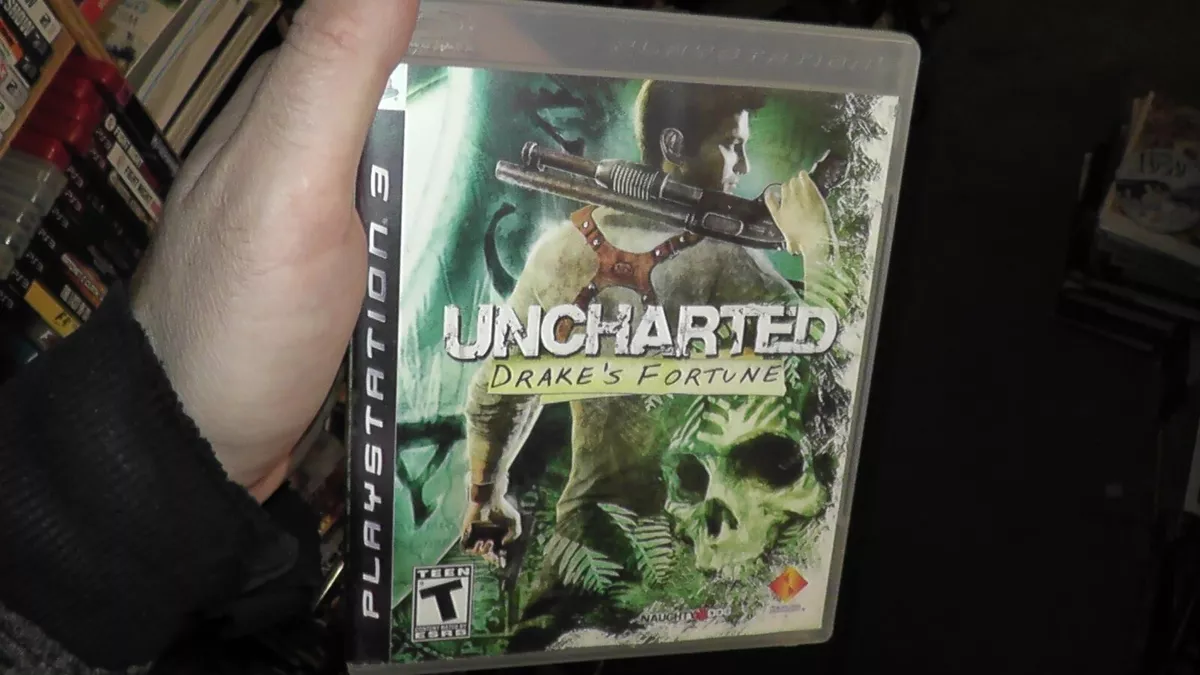 uncharted drake's fortune ~ playstation 3 game ~ in original case