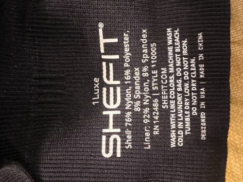 Shefit LOW IMPACT SPORTS BRA Heathered Navy 1 LUXE - Picture 12 of 12