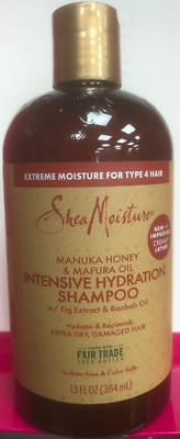 Shea Moisture Manuka Honig & Mafura Öl Intensiv Hydration Shampoo 13oz / 384ml