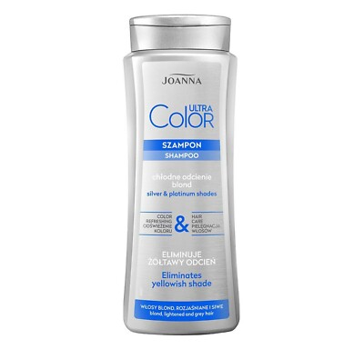 Joanna kein gelb violett lila Shampoo sauber blonder Toner ultra Farbbehandlung