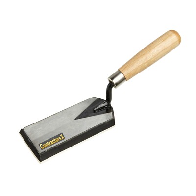 2'' x 6'' Eva Rubber Float Trowel w/ Wooden Handle by ContractorsX