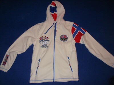 NEBULUS Fleece Jacke Gr. S - weiß  *NEU*