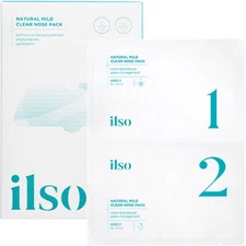 ILSO Natural Mild Clear Nose Pack 5ea , Korean Cosmetics, KBeauty, sample