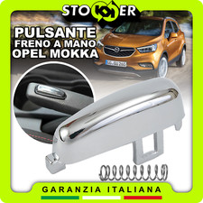 Pulsante Tasto Leva Freno a Mano Opel MOKKA MOKKA X CROSSLAND metallo cromato