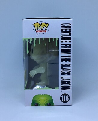 FUNKO POP! MONSTERS #116 CREATURE FROM THE BLACK LAGOON GLOW IN