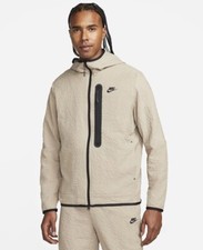 Men's Nike Sportswear Tech Essentials Woven Jacket L brown logo