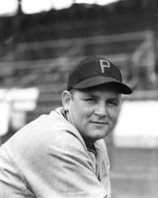 Clyde H Smoll of the Philadelphia Phillies in 1940 Baseball Old Photo