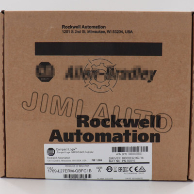 1769-L27ERM-QBFC1B AB CompactLogix 1MB DI/O AI/O Controller Brand New In Box!Zy