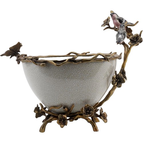 Aldo Bakker for t.e. Thomas Eyck Brown Porcelain Nose Large, Brown