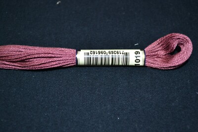 Anchor Cotton Threads for Embroidery Shade 1019 Antique Mauve Very Dark