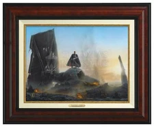 Thomas Kinkade Studios Star Wars Mandalorian Undeterred 12 x 16 Canvas Classics