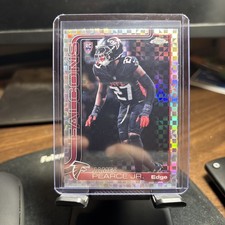 James Pearce Jr 2025 Topps Chrome Football RC X-Fractor Atlanta Falcons