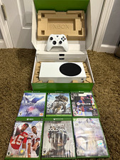 Imagen de Microsoft Xbox Series S Console Bundle w/ Controller + 6 Games In Original Box