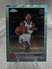 2022-23 Topps Chrome OTE Overtime Elite - Bryce Griggs #22 Aqua & Green Ote Wave