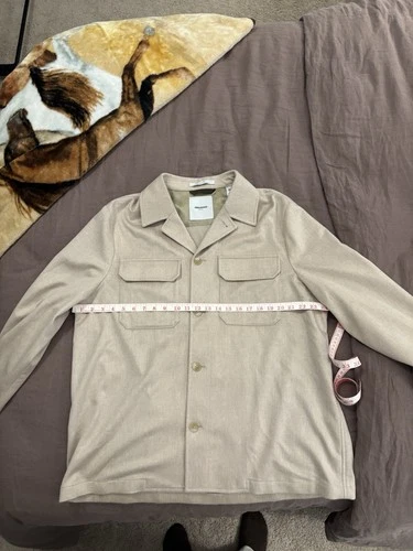 NWT Todd Snyder 100% Italian Cashmere Two-Pocket Overshirt XL *READ* image 10