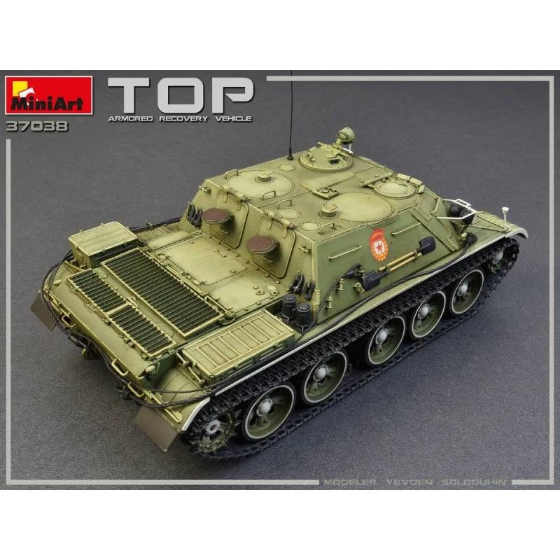Modello Carro Armato Veicolo Di Recupero Corazzato Miniart 37038 1/35 - Immagine 3 di 4