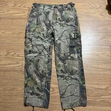 Cabela s Camo Cargo Pants Hunting Outdoor Men s Size 36 Pockets