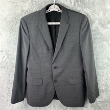 Hugo Boss Gray Wool Blazer Jacket Men  s 42R Made in Turkey