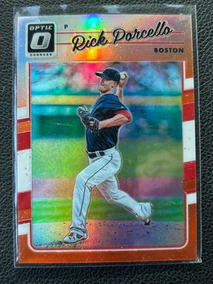 2017 Donruss Optic #78 Rick Porcello Orange #/199