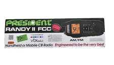 President Randy II FCC Handheld Mobile CB Radio