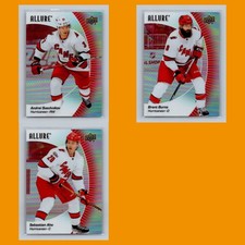 Carolina Hurricanes Lot 3 Hockey Cards Upper Deck Allure Sunrise Rare Parallel