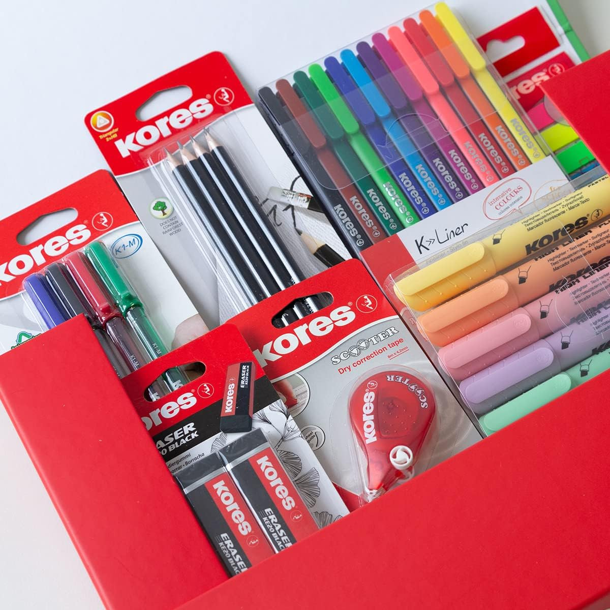 Kit Articoli Cancelleria in Valigetta: Organizzazione Studio per Studenti - 4