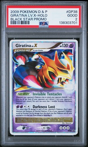 Giratina LV.X graded PSA 2 for sale on eBay