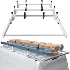 Steel Van Roof Rack Fit Nissan Nv1500 Nv2500 Nv3500 2011-25 800 Lbs 3-bar White Steel Van Roof Rack Fit Nissan Nv1500 Nv2500 Nv3500 2011-25 800 Lbs 3-bar White