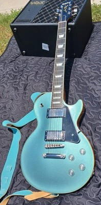 Epiphone Les Paul Modern Electric Guitar - Faded Pelham Blue