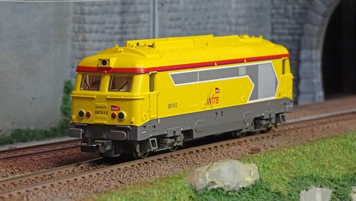 Piko 95175 Locomotive Diesel BB 67412, SNCF, livrée INFRA | Zustand: Neuf