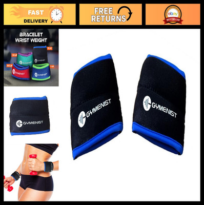 Stylish Wrist Weights Set of 2 for Running, Jogging, Cardio & Forearm Strengthen