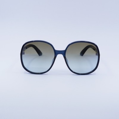 Dior DDOLL R1U 30C6 Sunglasses Blue Round Frame, Khaki Gradient Lenses AAA08032.jpg main image 2