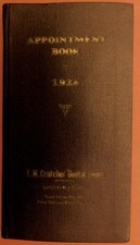 1928 T M Crutcher Dental Depot Calendar & Catalog Louisville Kentucky C331