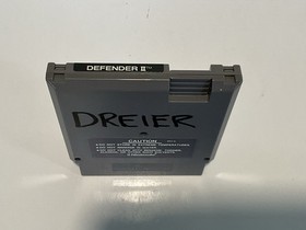Nintendo Entertainment System Cartridge Defender 2 NES Tested Working