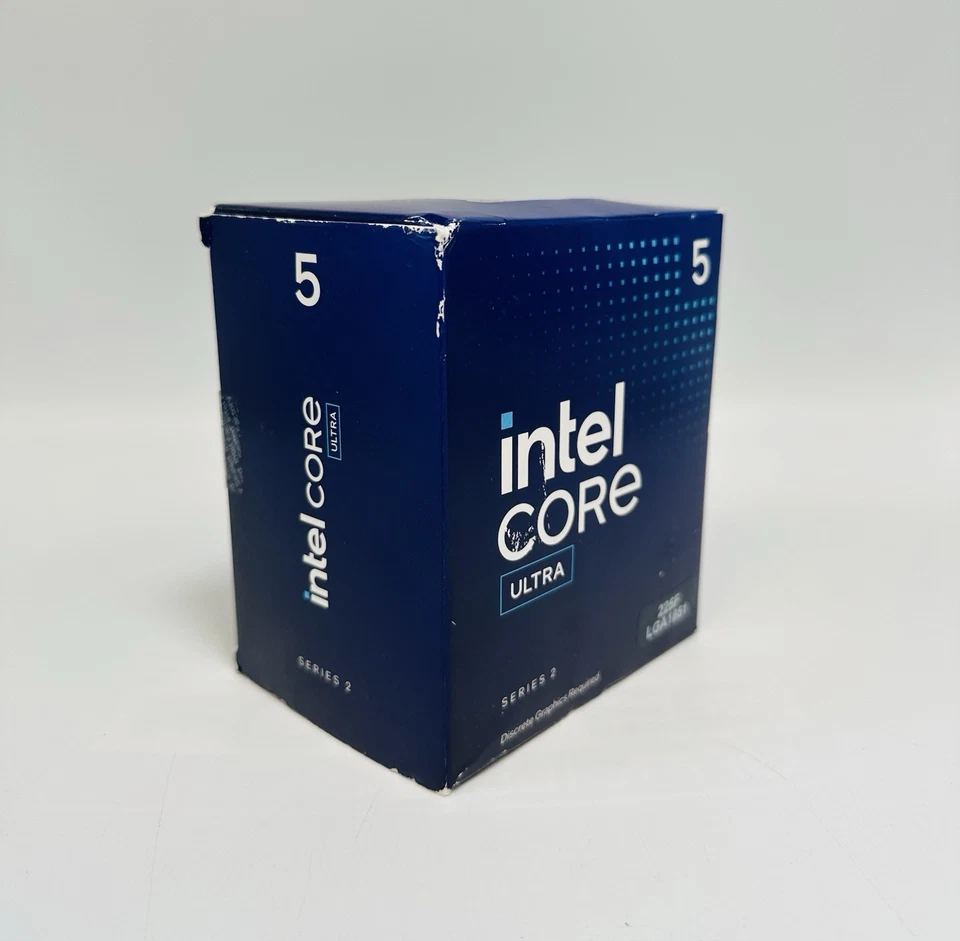 Procesador Intel Core Ultra 5 de escritorio 225F 10 núcleos (6P+4E) 10 hilos NUEVO SELLADO Foto 3 de 4