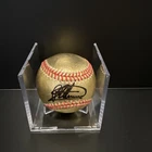 Bartolo Colon signed Rawlings Official Gold Baseball