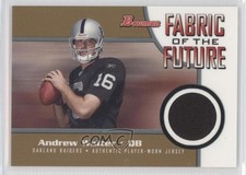 2005 Bowman Fabric of the Future Gold 30/100 Andrew Walter #AW 0b2