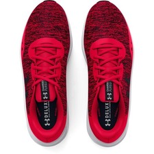 Under Armour 3025945 Mens UA Charged Pursuit 3 Twist Running Shoes, Red, Size 12 4