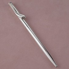 Tiffany & Co. Elsa Peretti 925 Sterling Silver Ballpoint Pen with Box, Pouch & P