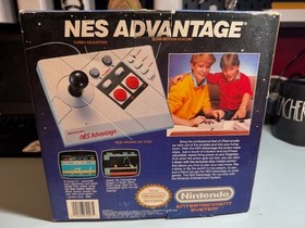 Nintendo NES Advantage Joystick Controller COMPLETE Original Box + Manual + Foam