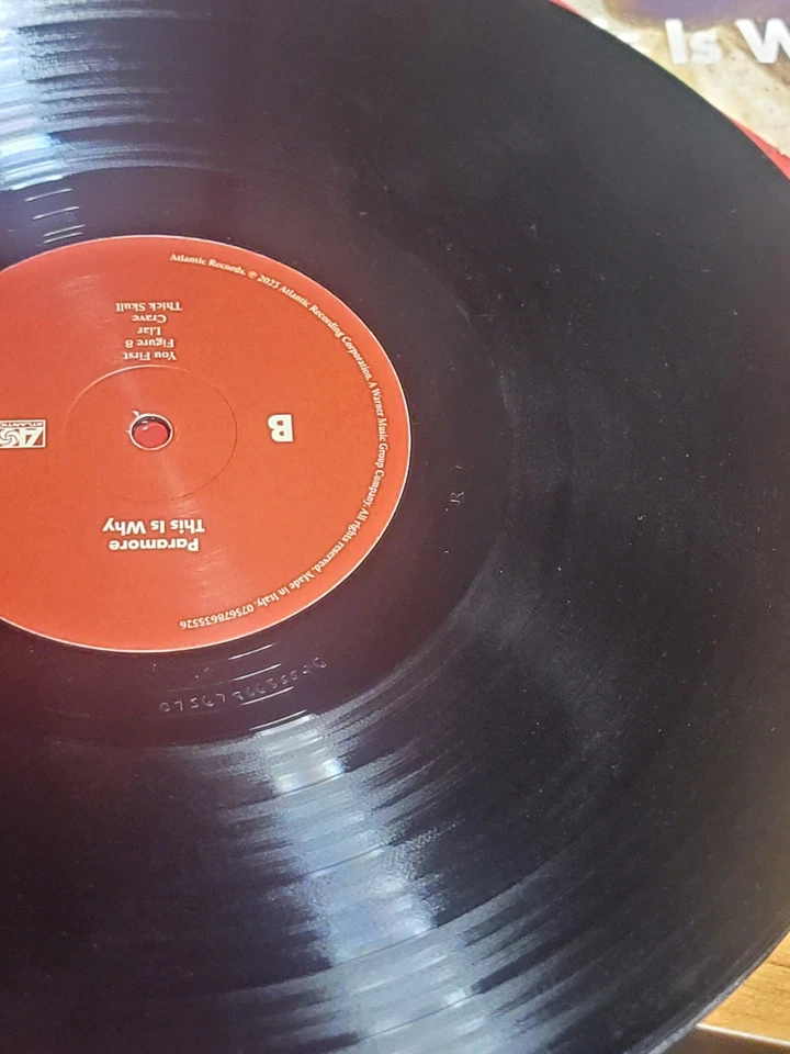 Paramore This Is Why Vinyl Record Lightly Played Foto 4 de 4